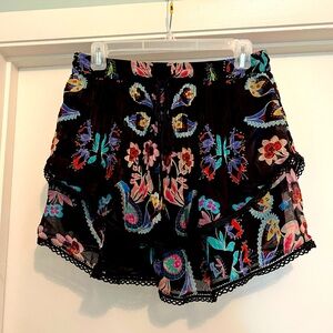 Anthropologie mini skirt